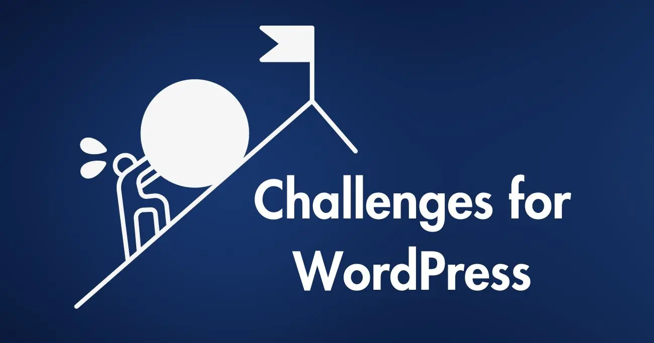 Challenges for WordPress