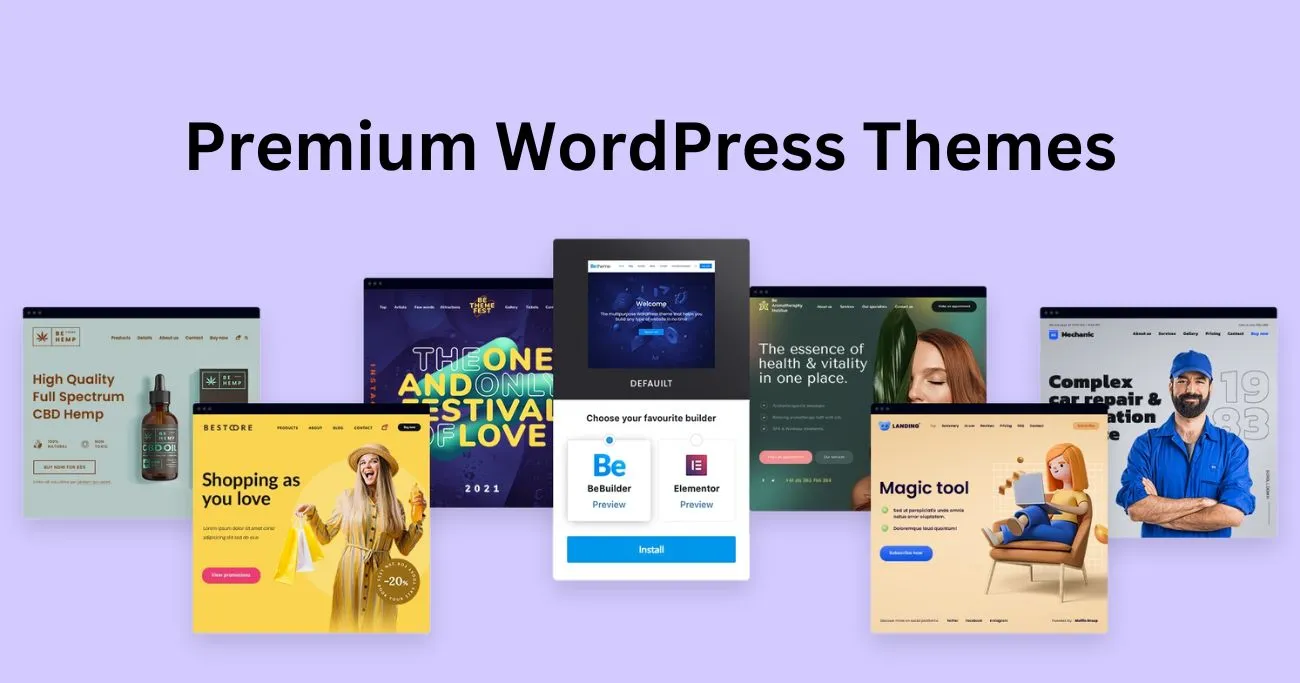 Premium WordPress themes